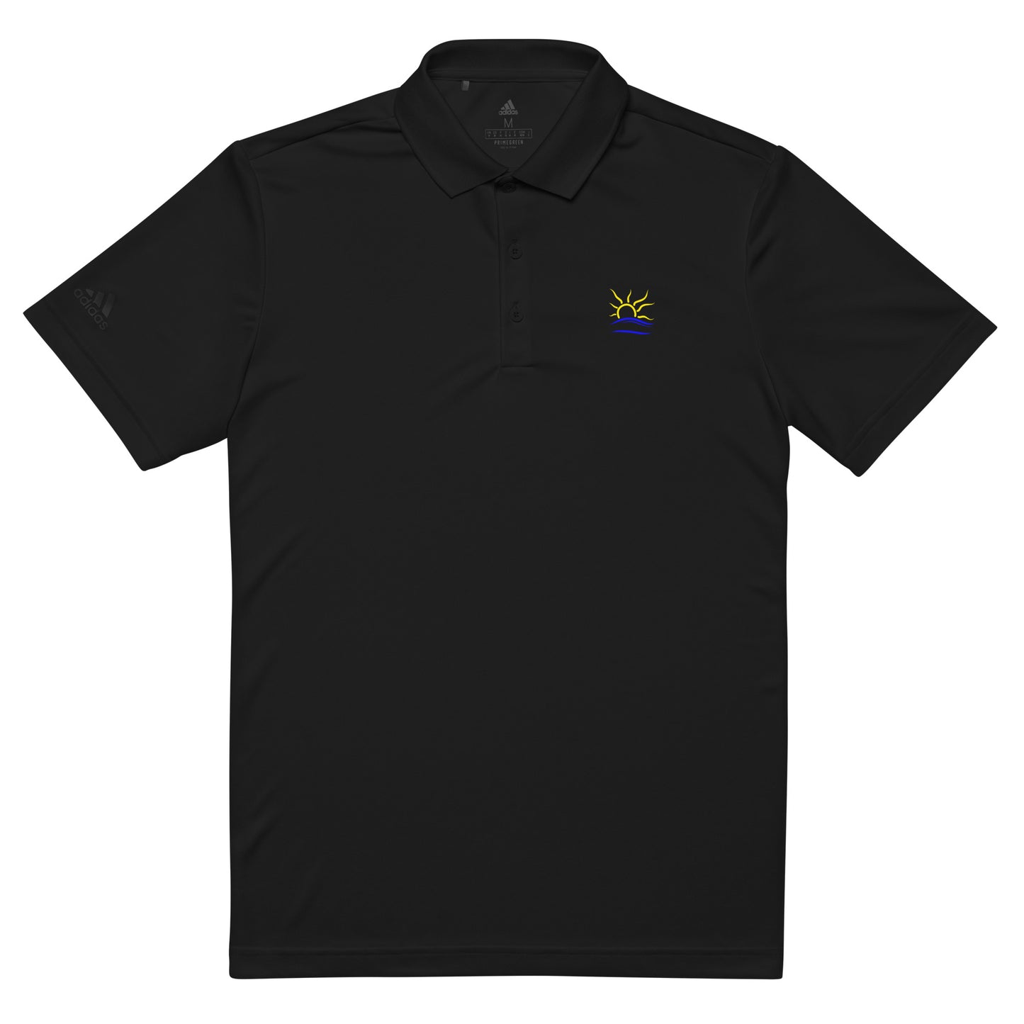 Adidas Premium Polo Shirt: Naturist Symbol