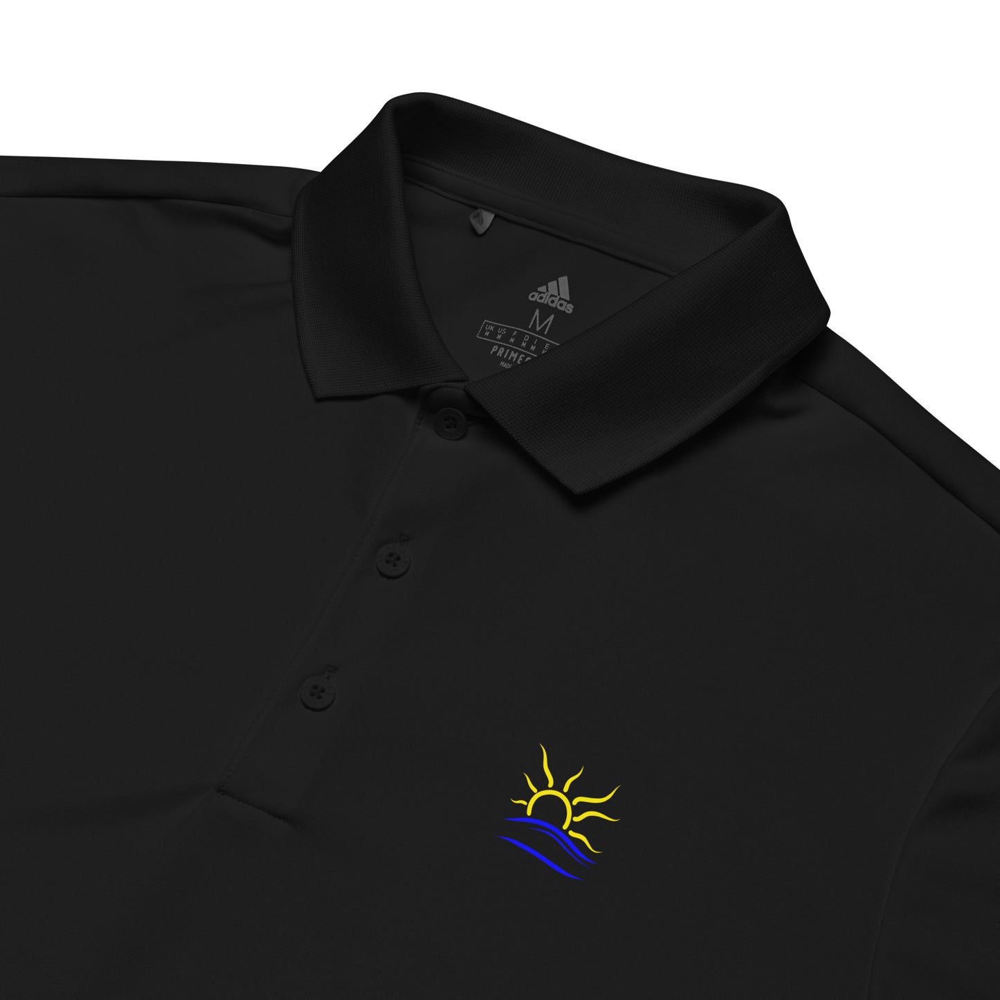 Adidas Premium Polo Shirt: Naturist Symbol