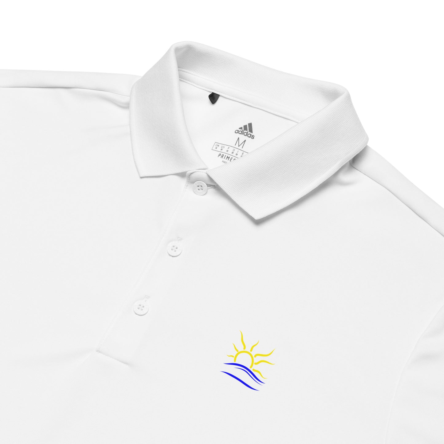 Adidas Premium Polo Shirt: Naturist Symbol