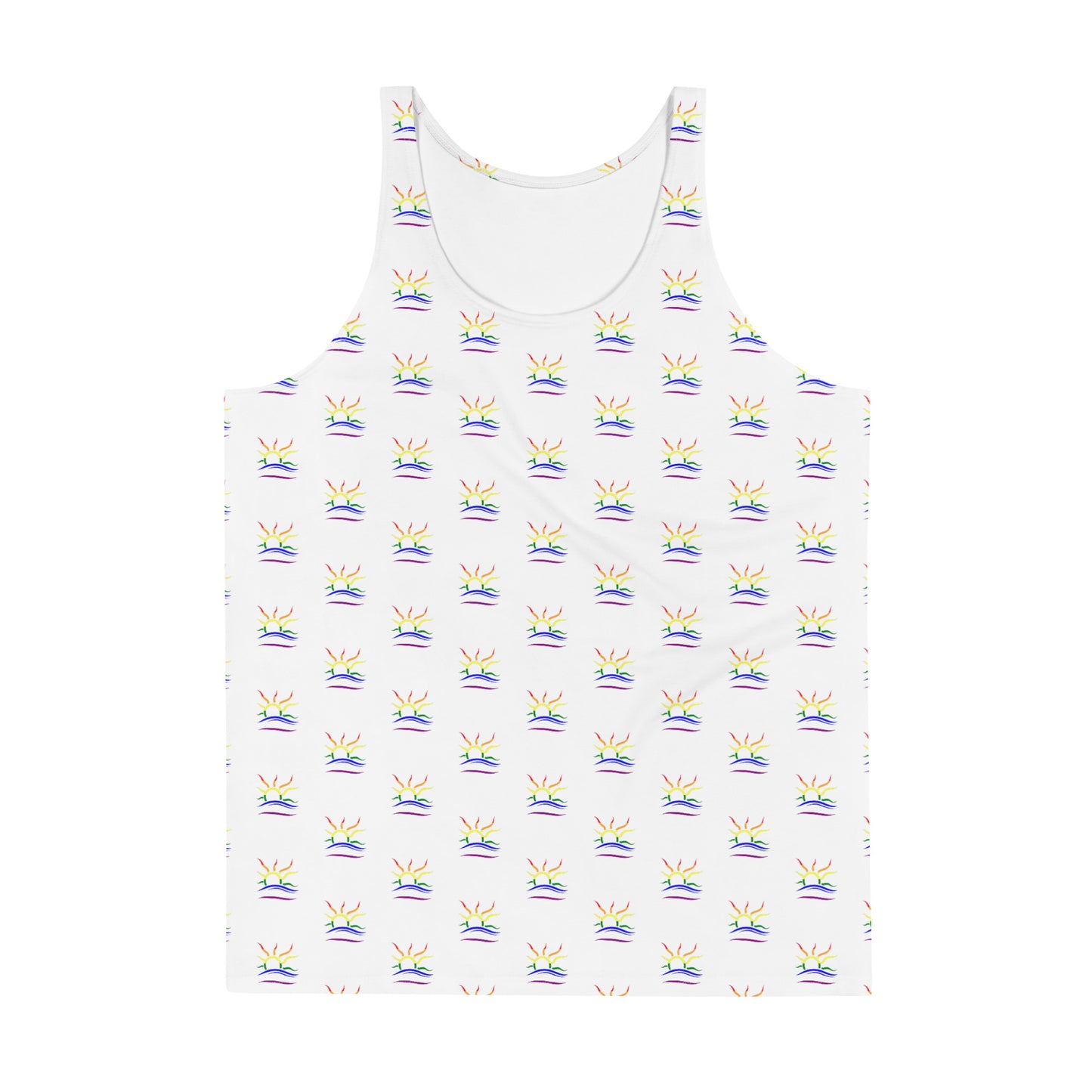 Premium Naturist Symbol (Pride) Print Unisex Tank Top