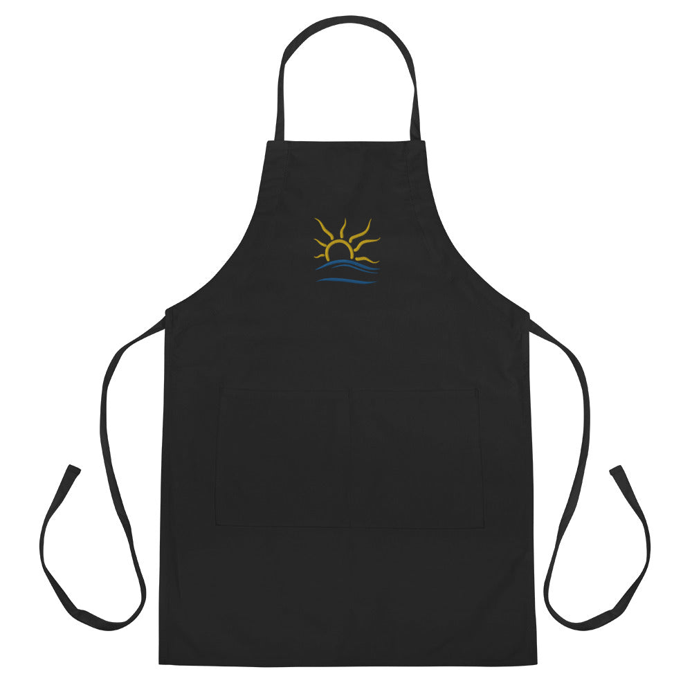 Embroidered Apron: Naturist Symbol