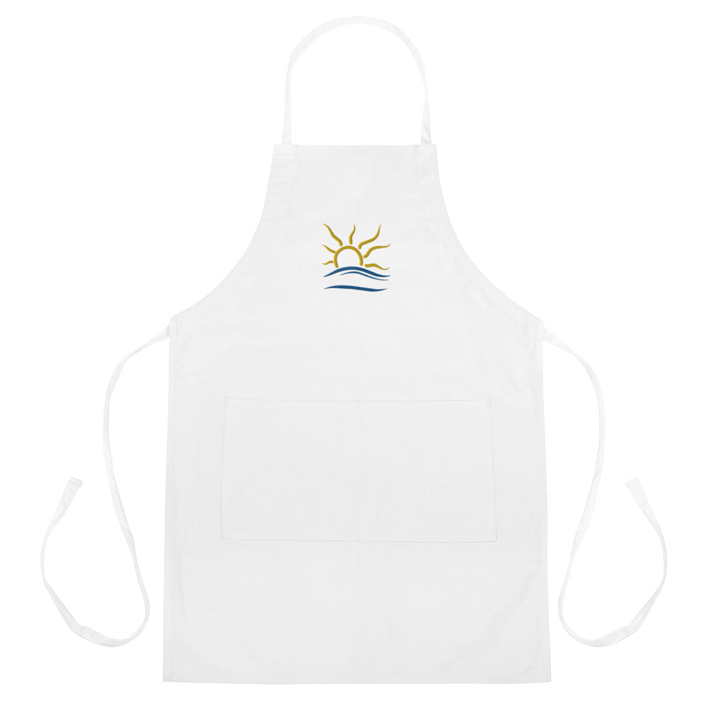 Embroidered Apron: Naturist Symbol