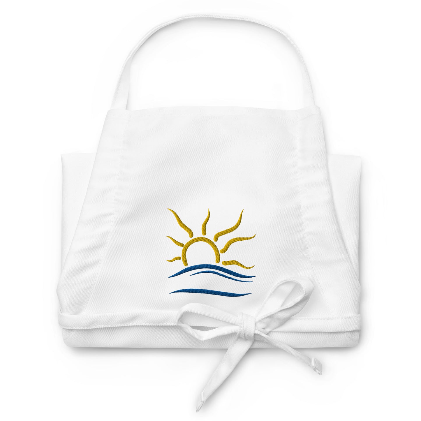 Embroidered Apron: Naturist Symbol