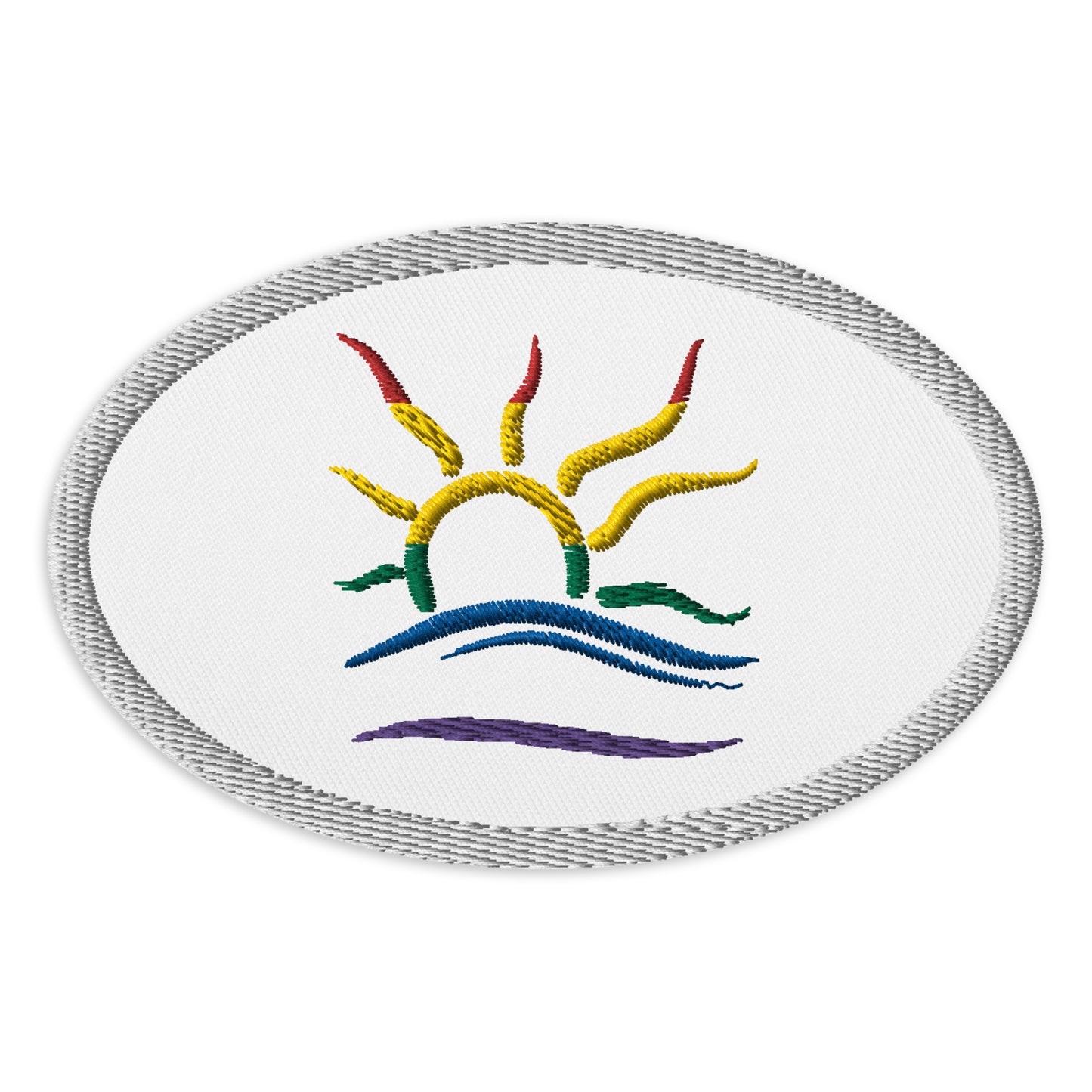 Naturist Symbol (Pride) Embroidered Patch