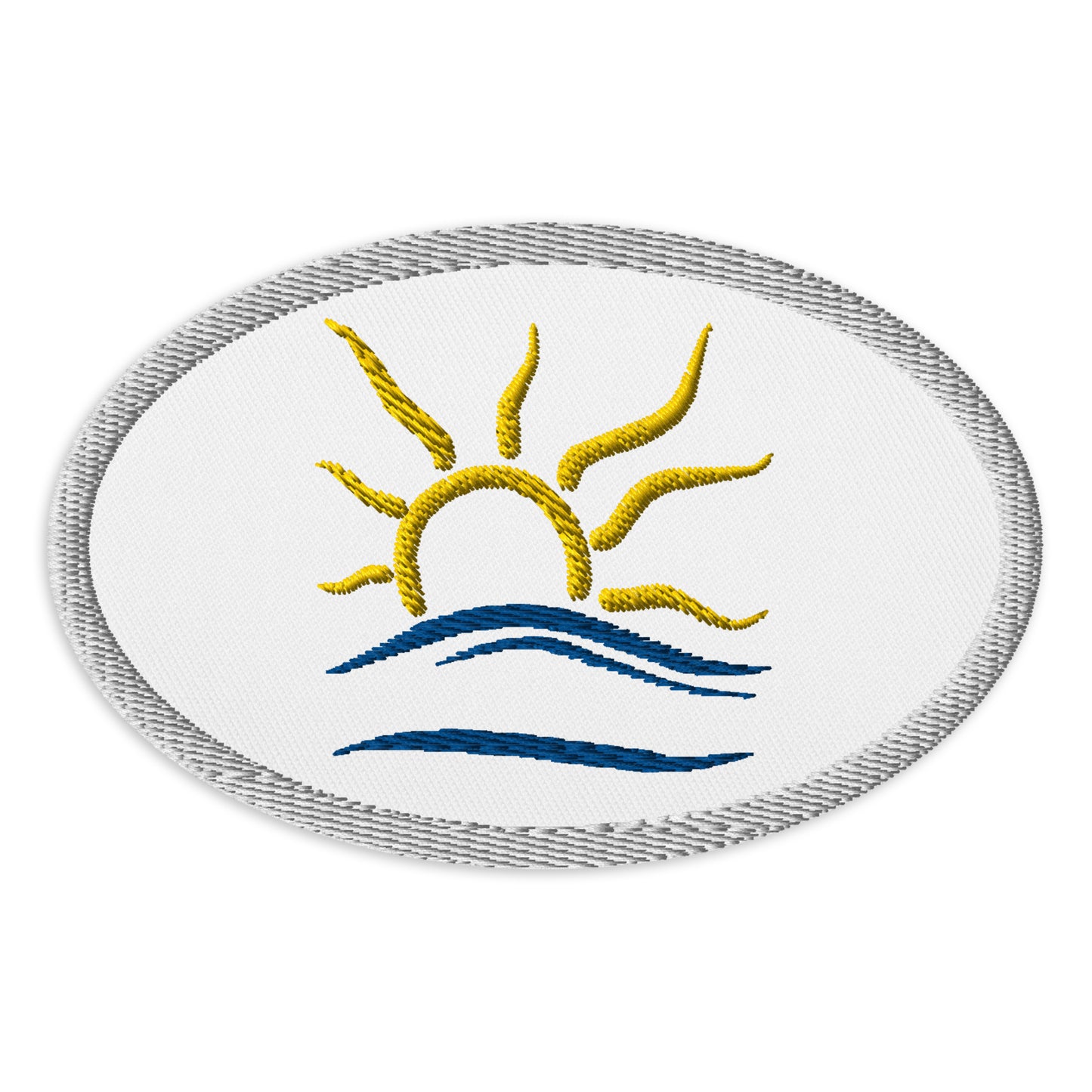 Naturist Symbol Embroidered Patch