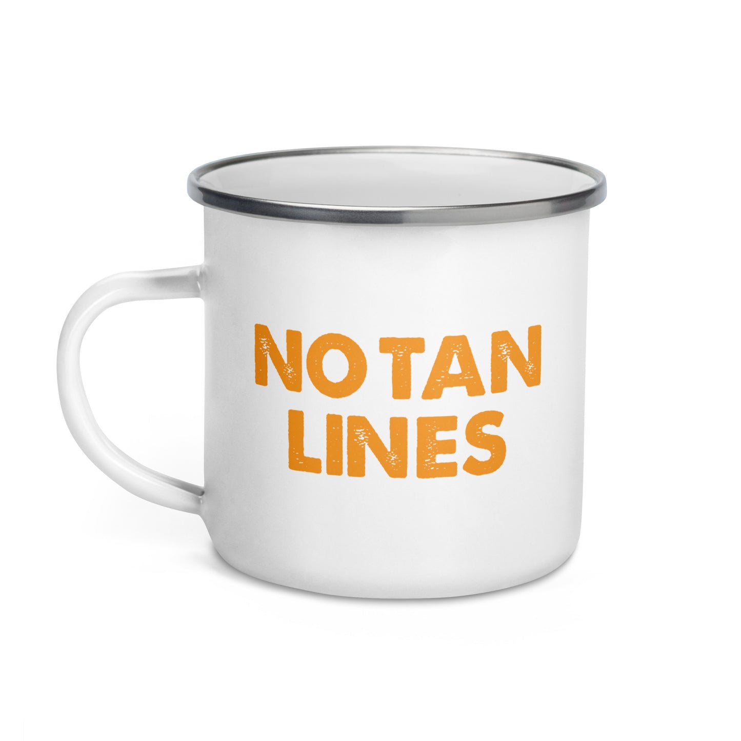 No Tan Lines Enamel Mug