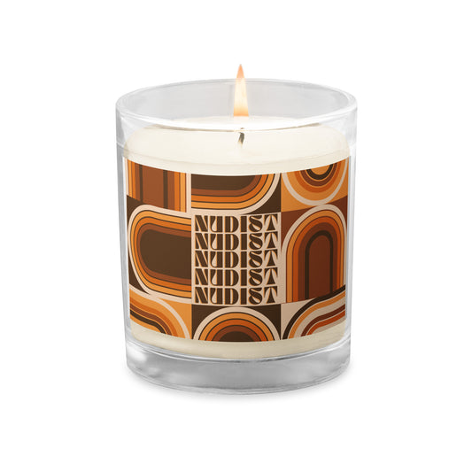 Nudist Nudist Nudist Glass jar soy wax candle