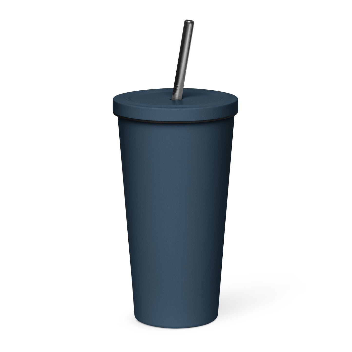 Naturist Symbol (Pride) Insulated Tumbler with a straw