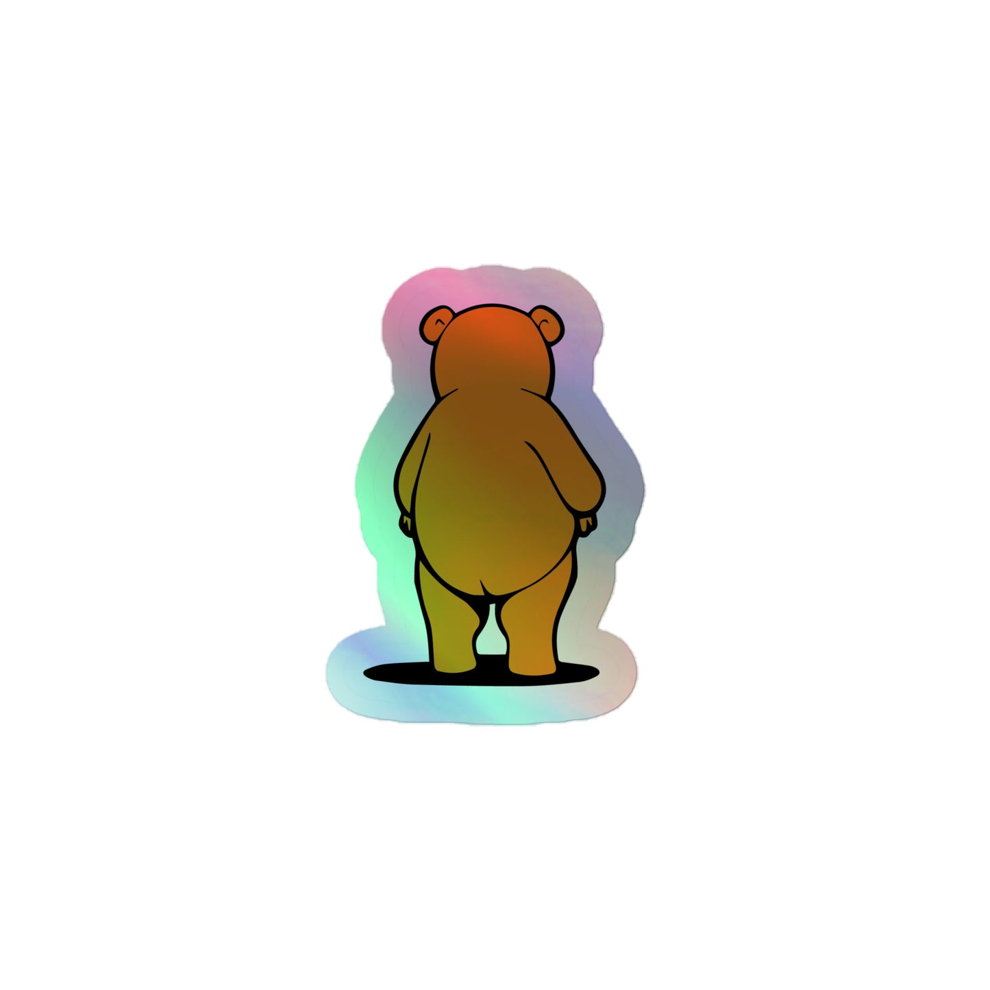 Belamy Bear Holographic Stickers