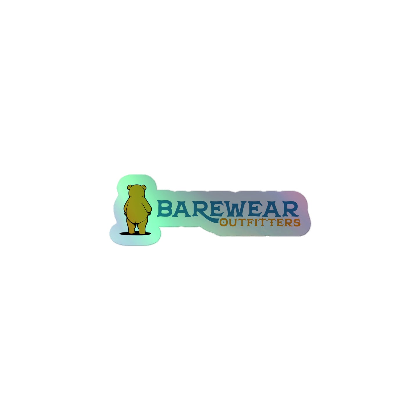 Barewear Outfitters Holographic Stickers