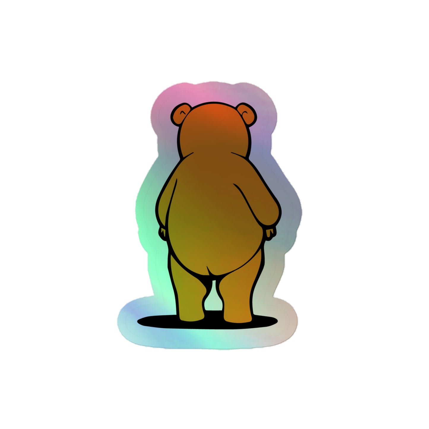 Belamy Bear Holographic Stickers