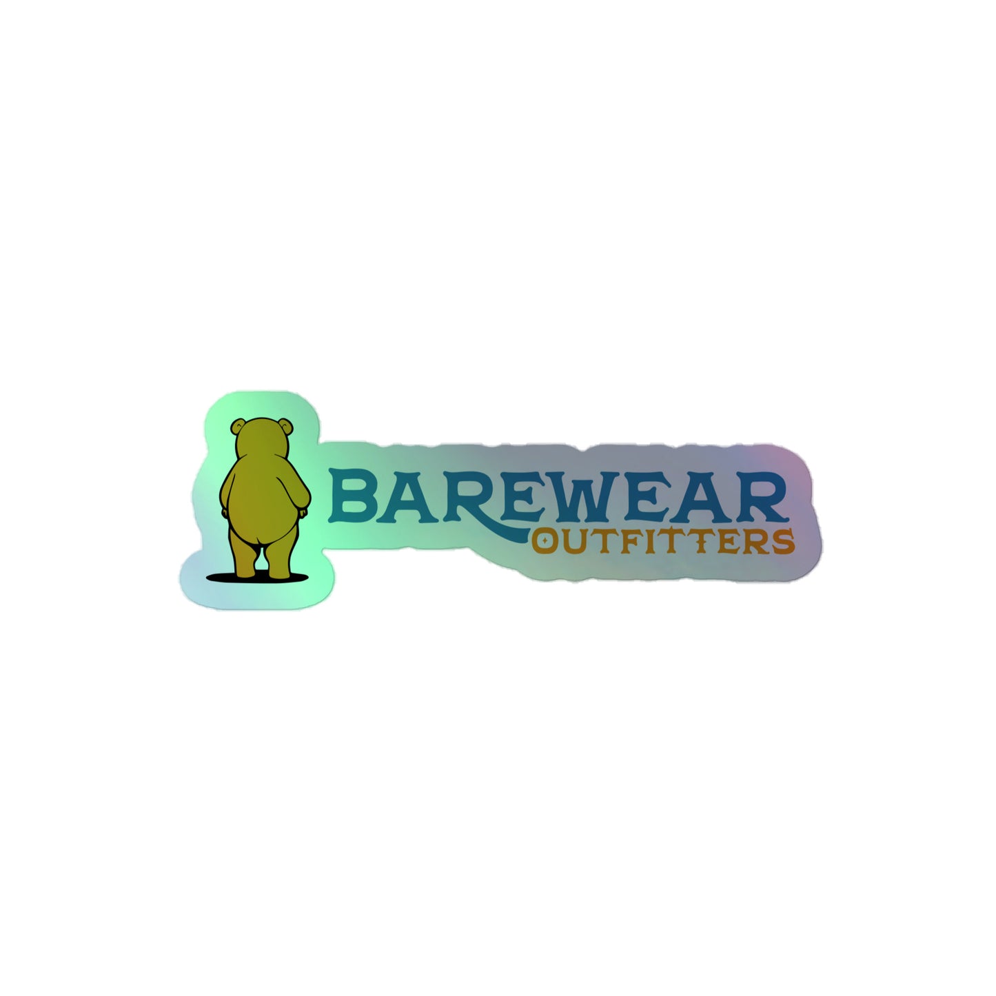 Barewear Outfitters Holographic Stickers