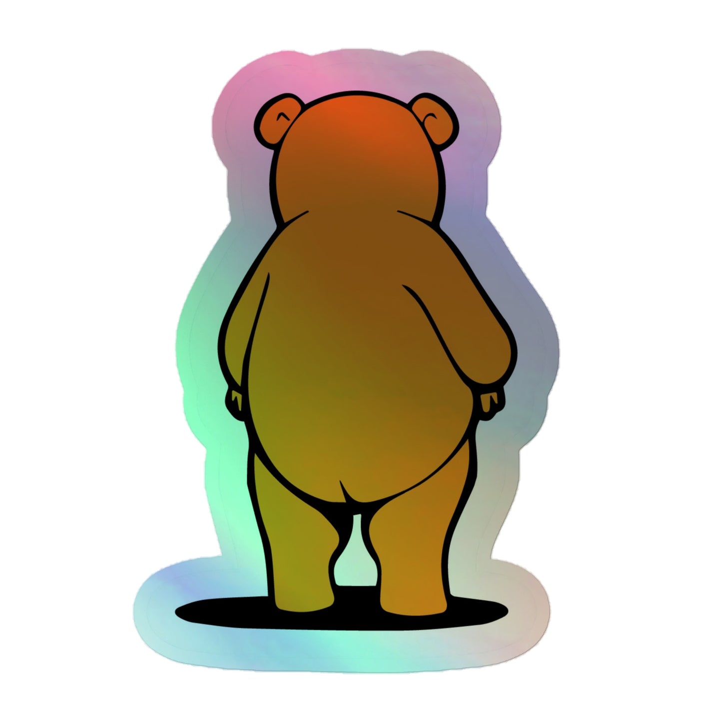 Belamy Bear Holographic Stickers