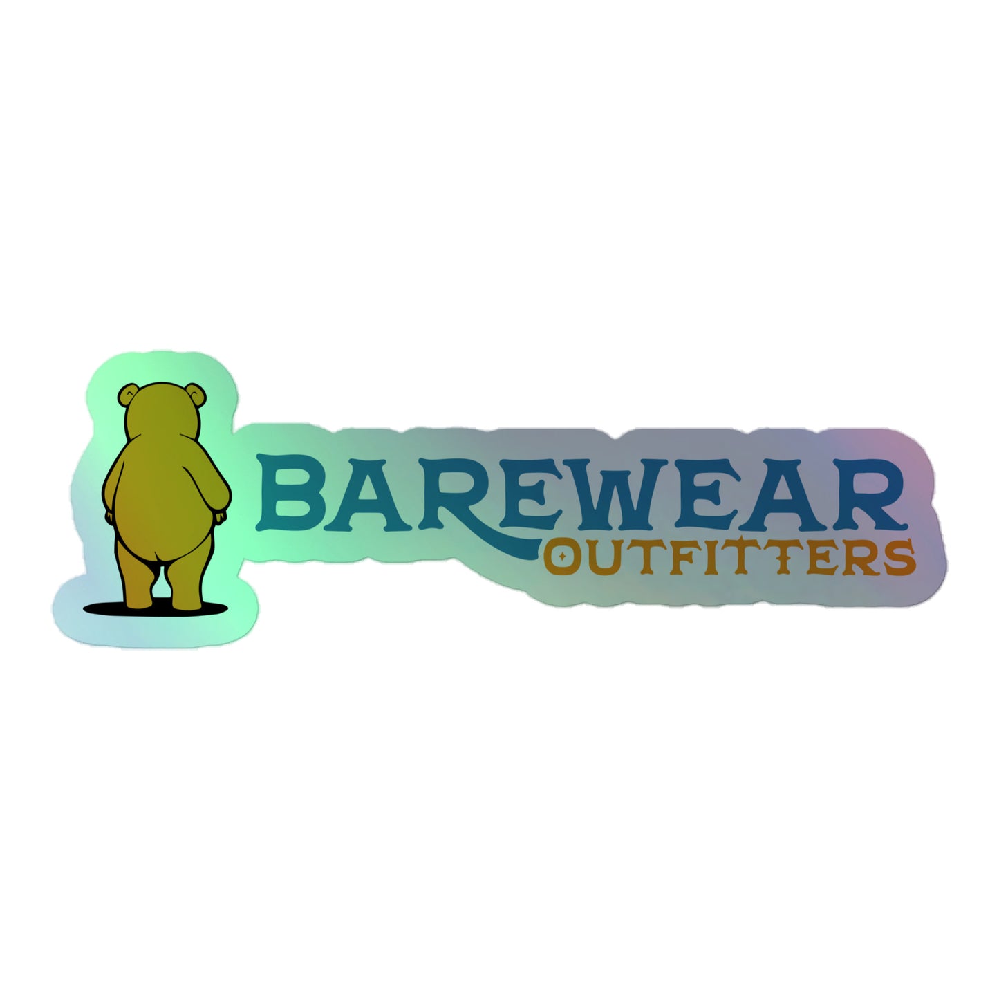 Barewear Outfitters Holographic Stickers