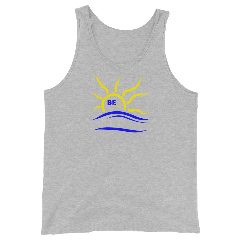 Standard Naturist Symbol - Be Naked Unisex Tank Top