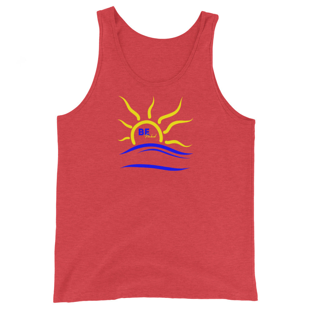 Standard Naturist Symbol - Be Naked Unisex Tank Top