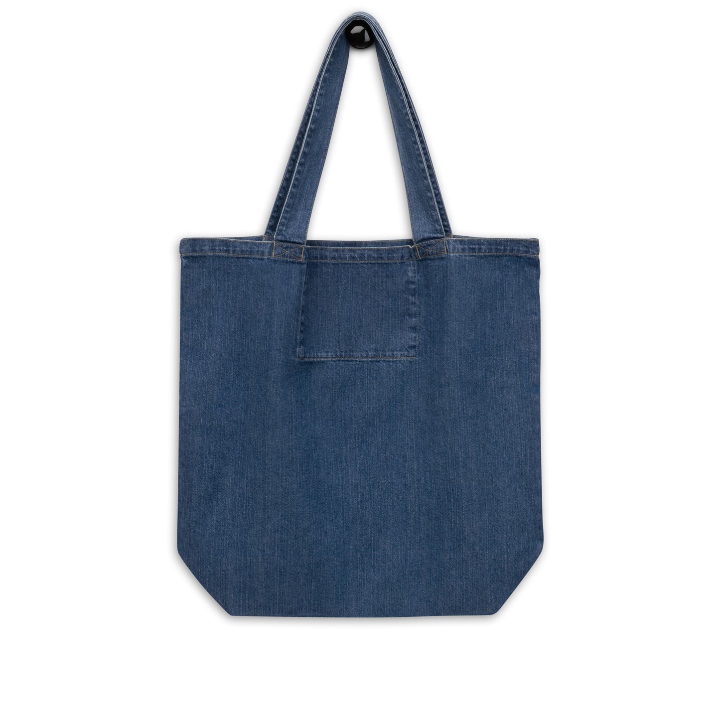 Naturist Symbol Organic denim tote bag