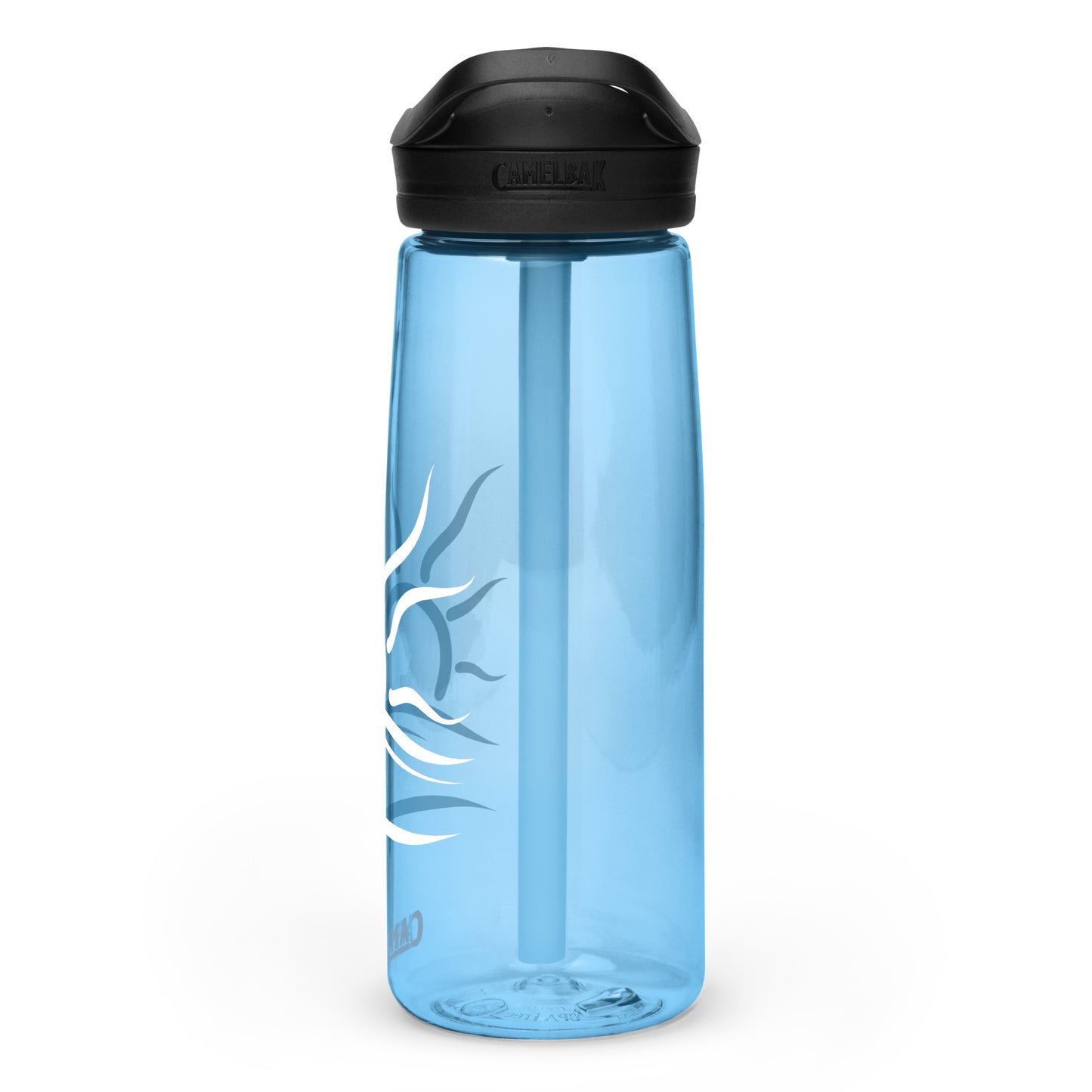 Naturists Symbol (White) Sports water bottle