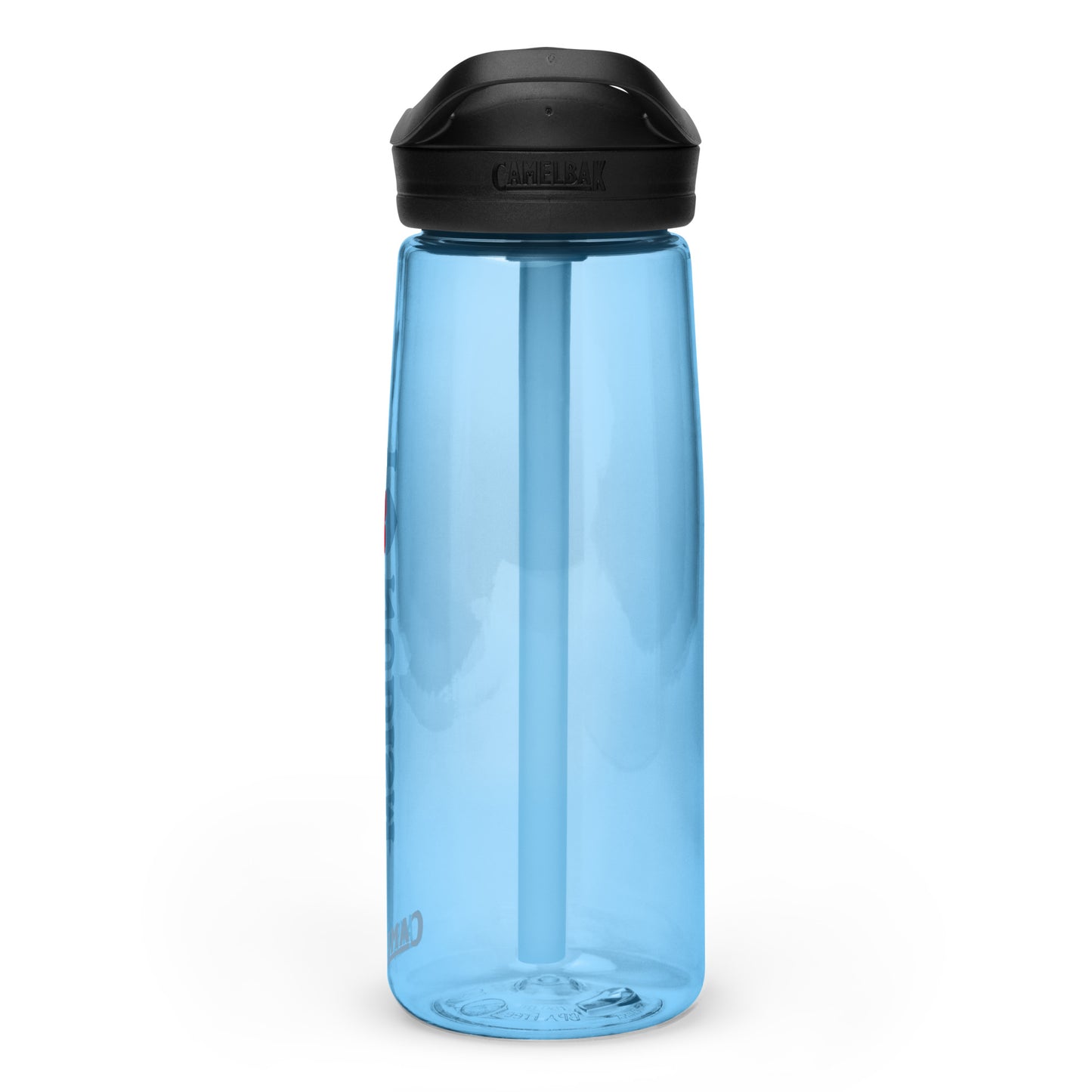 I Love Nudism Sports water bottle