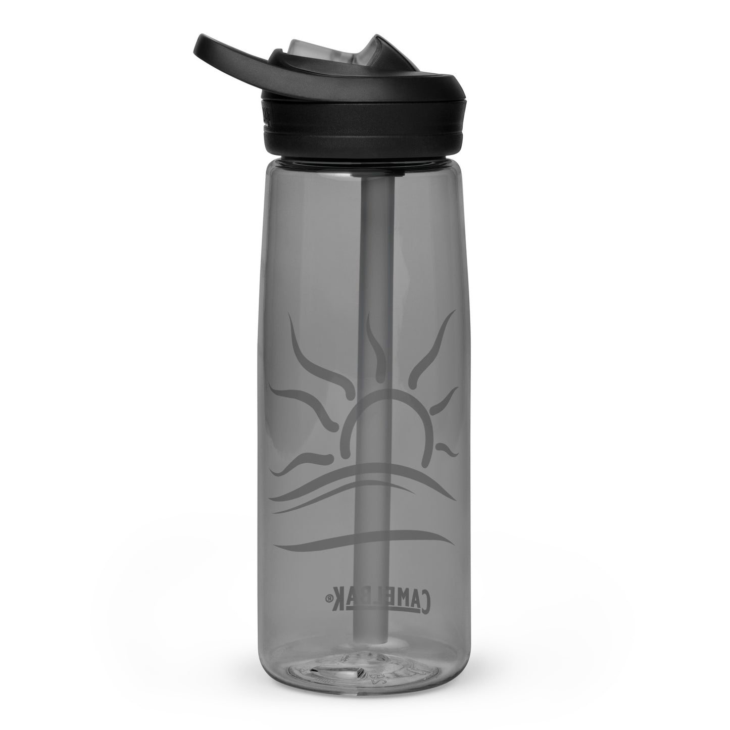 Naturists Symbol (White) Sports water bottle