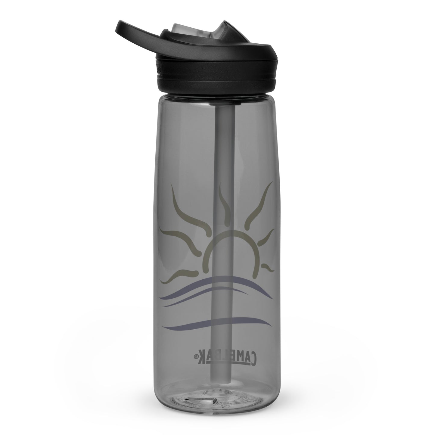 Naturist Symbol Sports water bottle