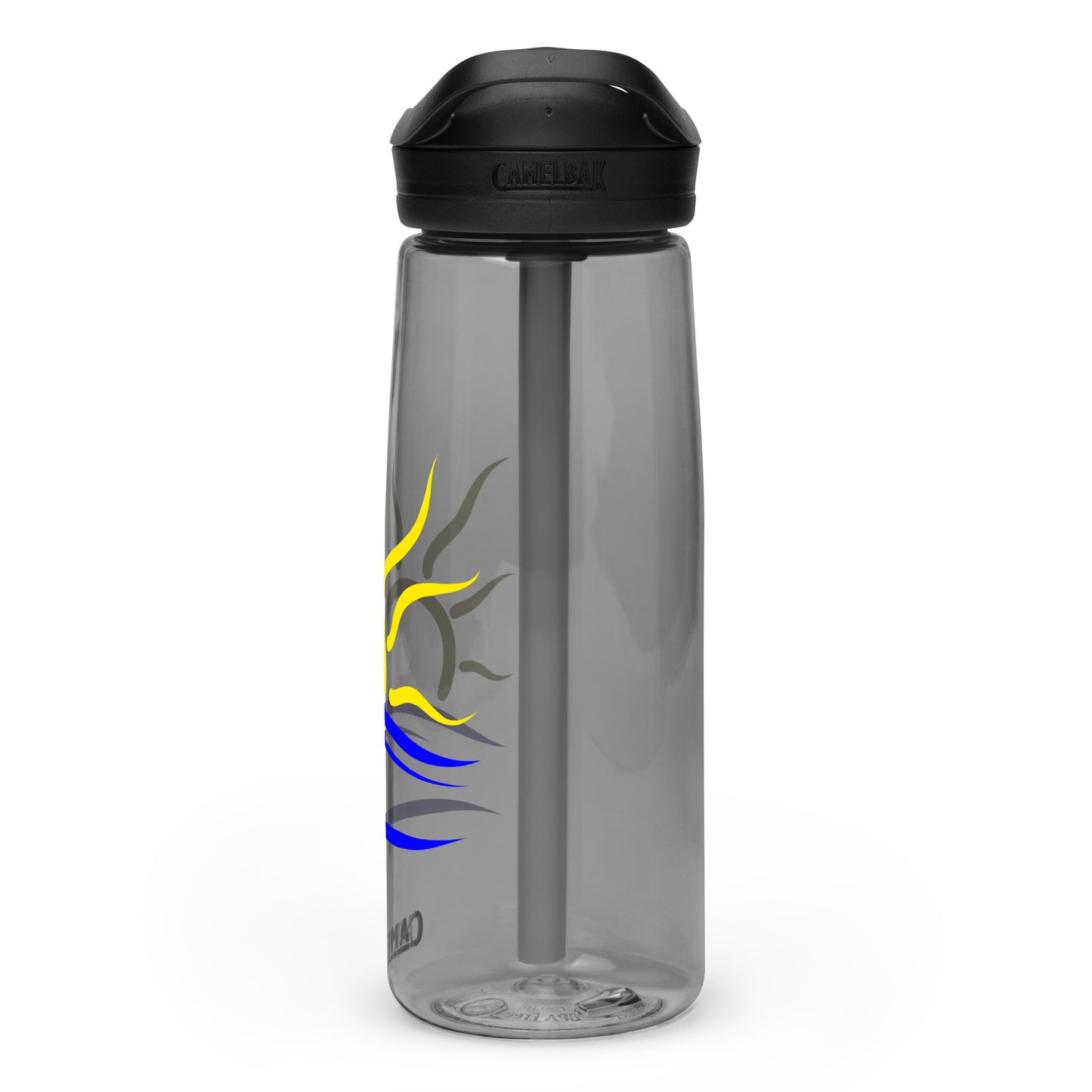 Naturist Symbol Sports water bottle