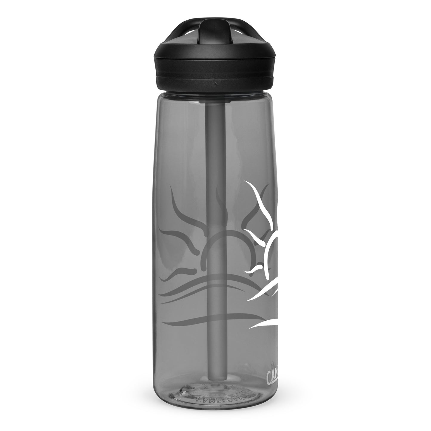 Naturists Symbol (White) Sports water bottle