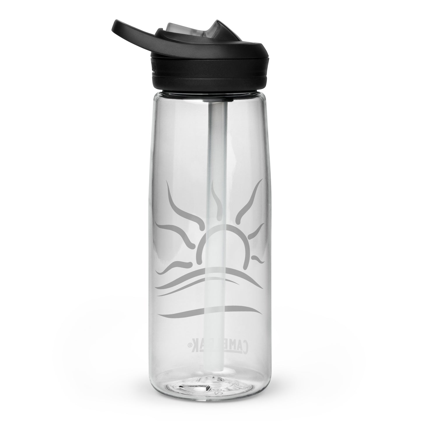 Naturists Symbol (White) Sports water bottle