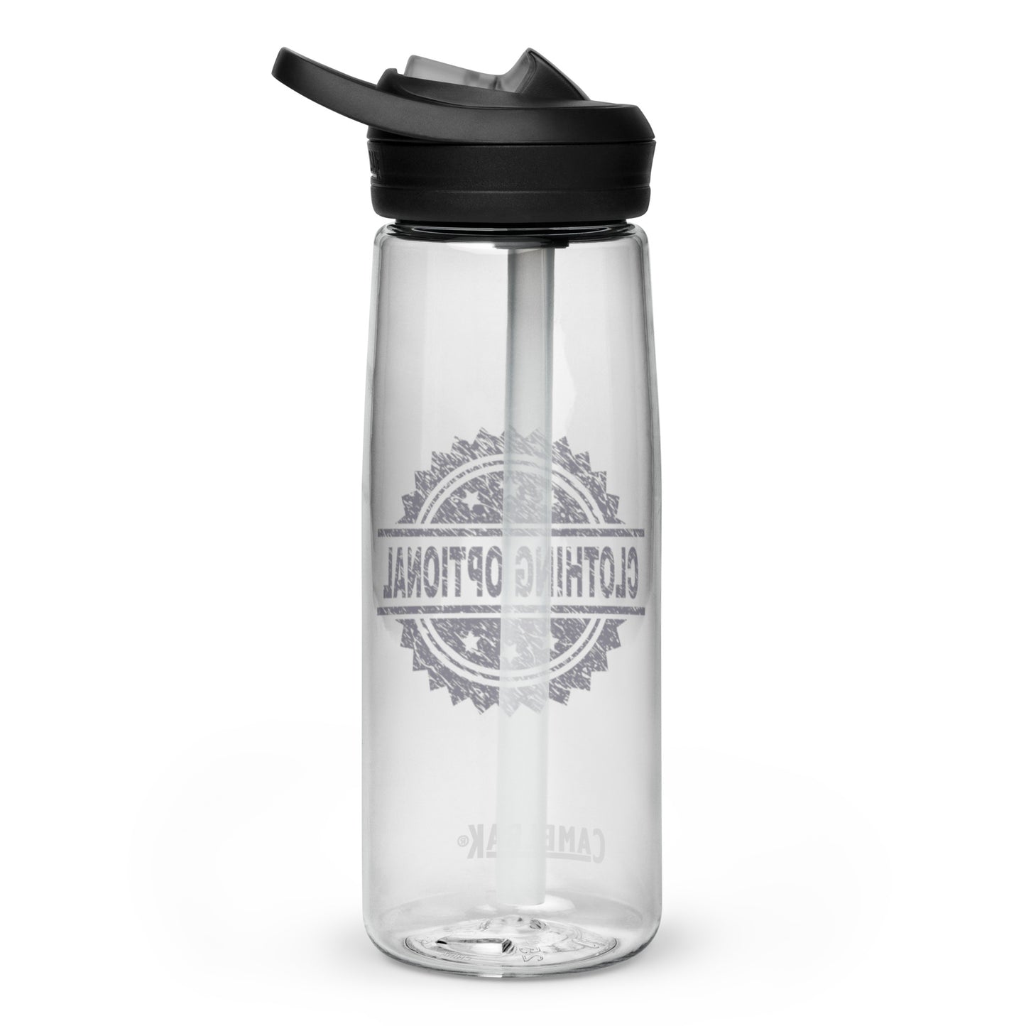 Clothing Optional Sports water bottle