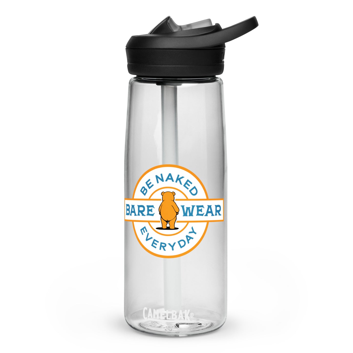 Be Naked Everyday Sports water bottle