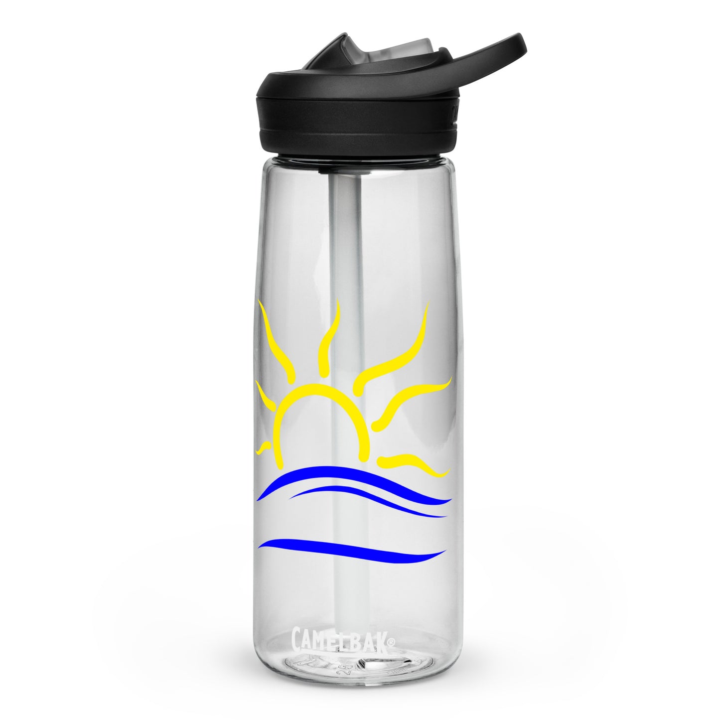 Naturist Symbol Sports water bottle