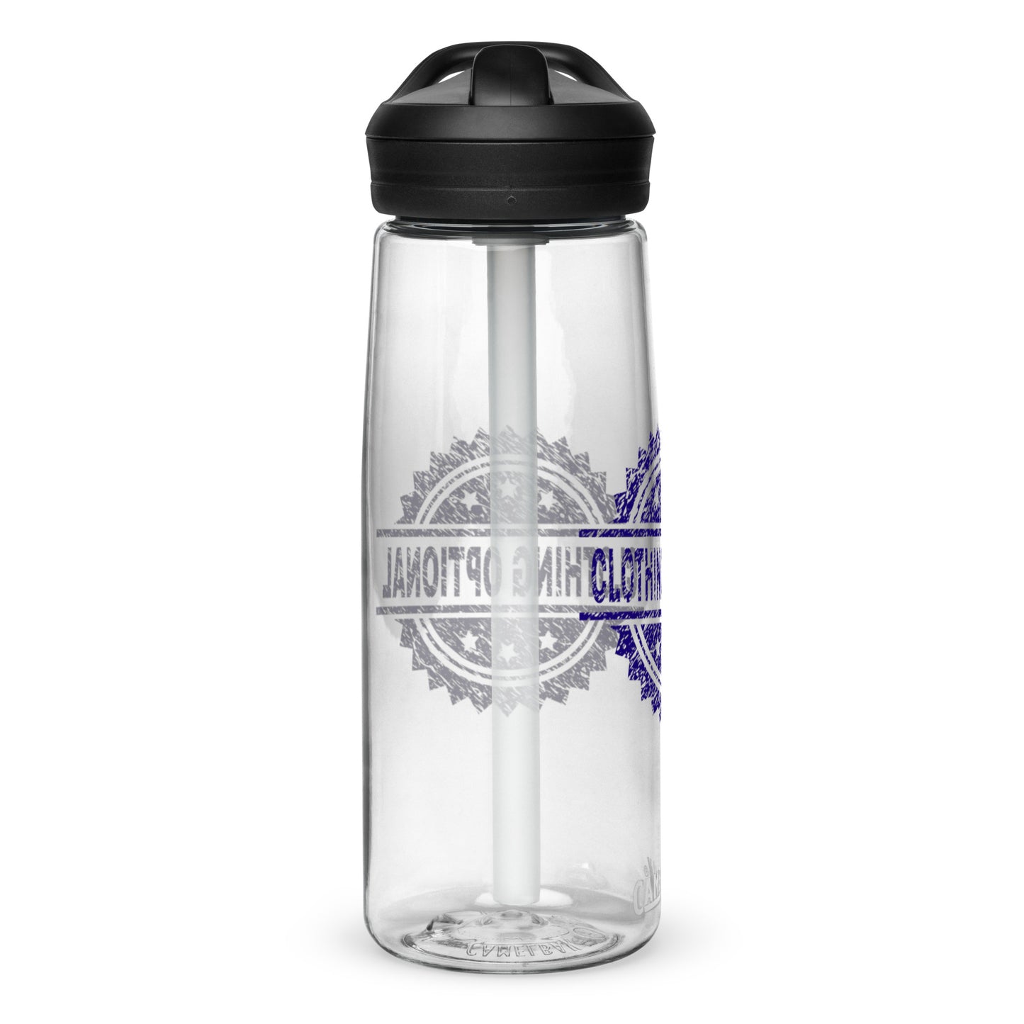 Clothing Optional Sports water bottle