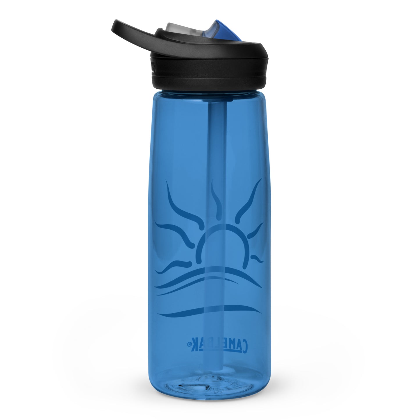 Naturists Symbol (White) Sports water bottle