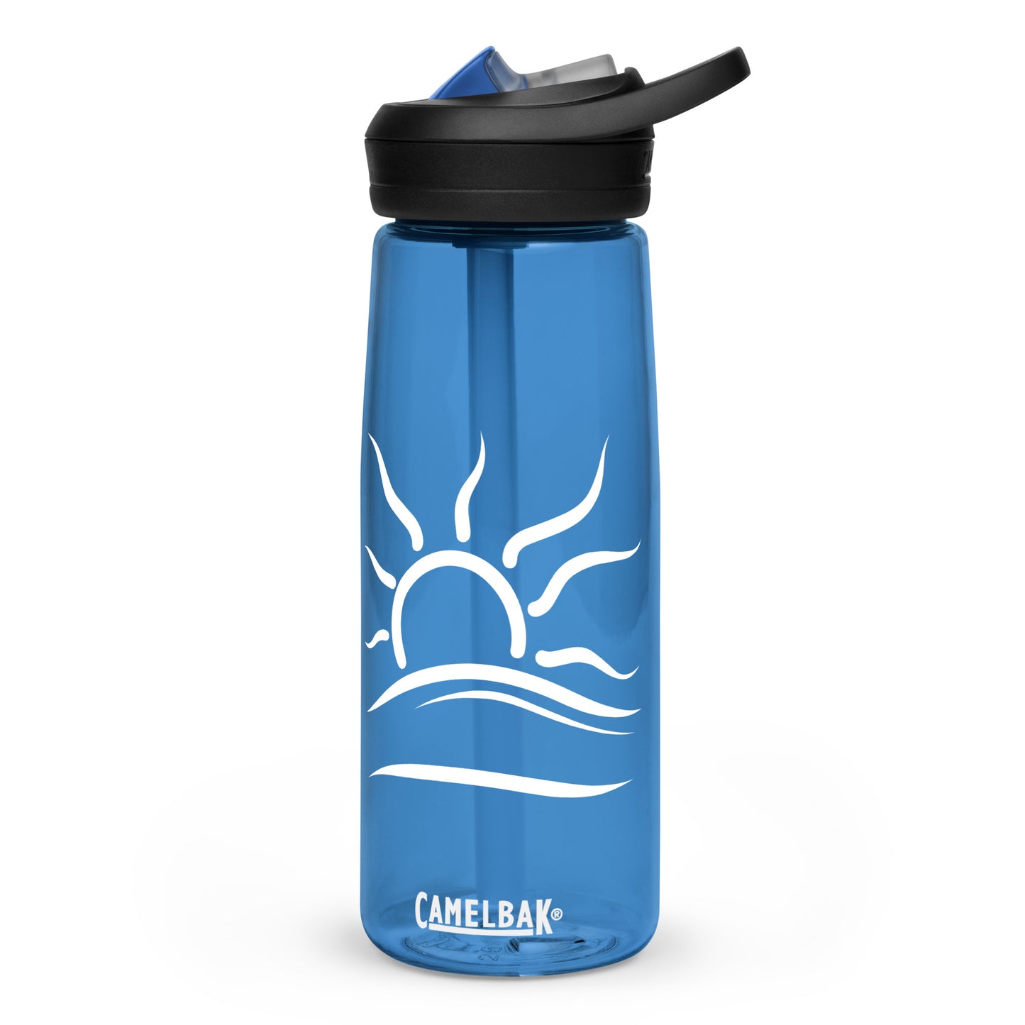 Naturists Symbol (White) Sports water bottle