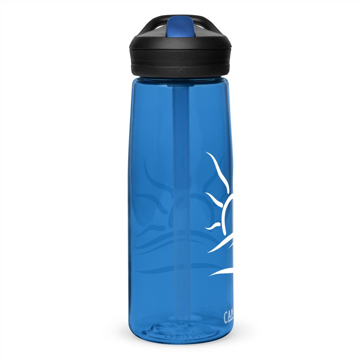 Naturists Symbol (White) Sports water bottle