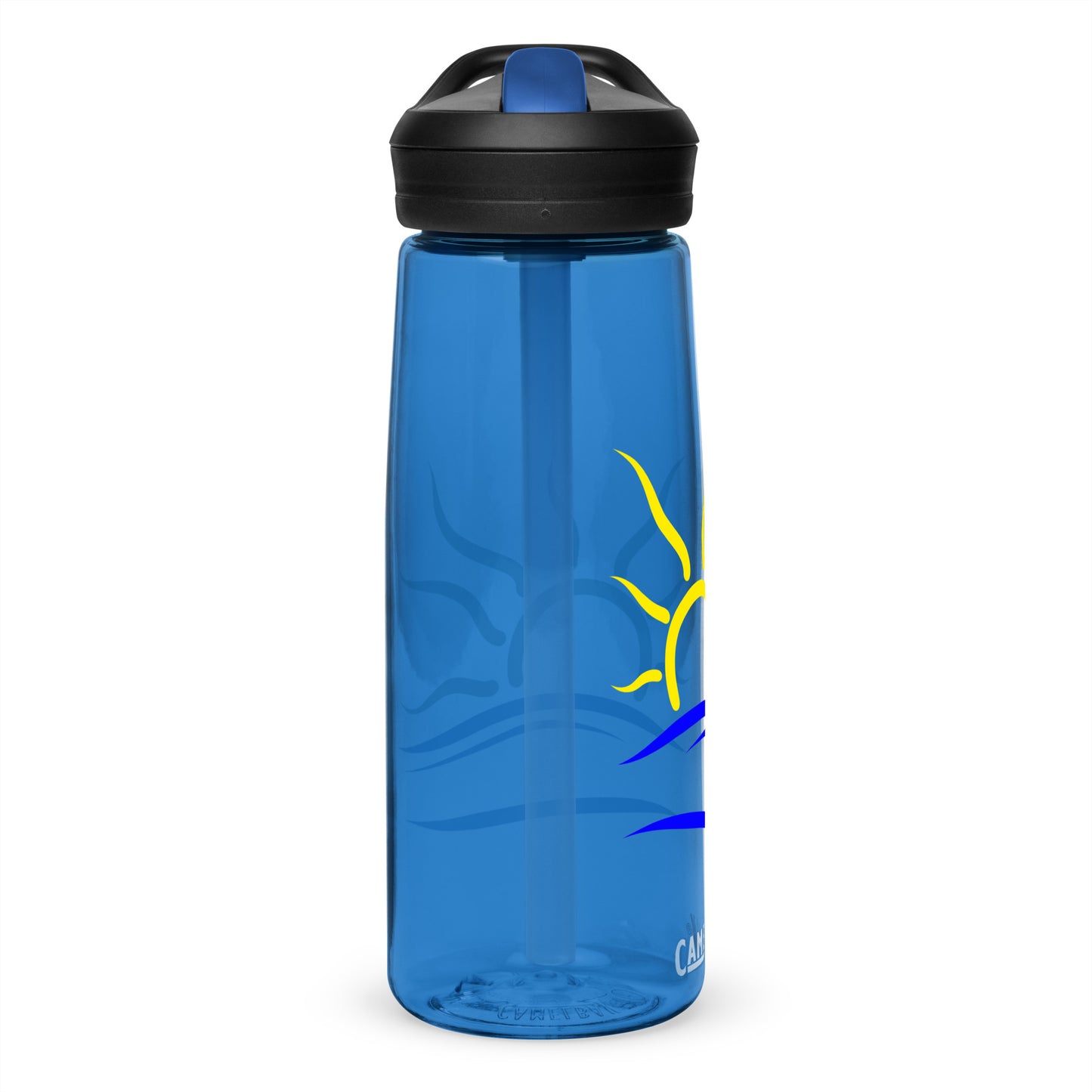 Naturist Symbol Sports water bottle