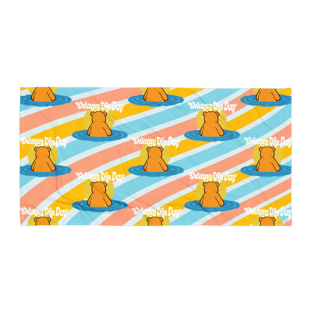 Skinny Dip Day Beach Towel