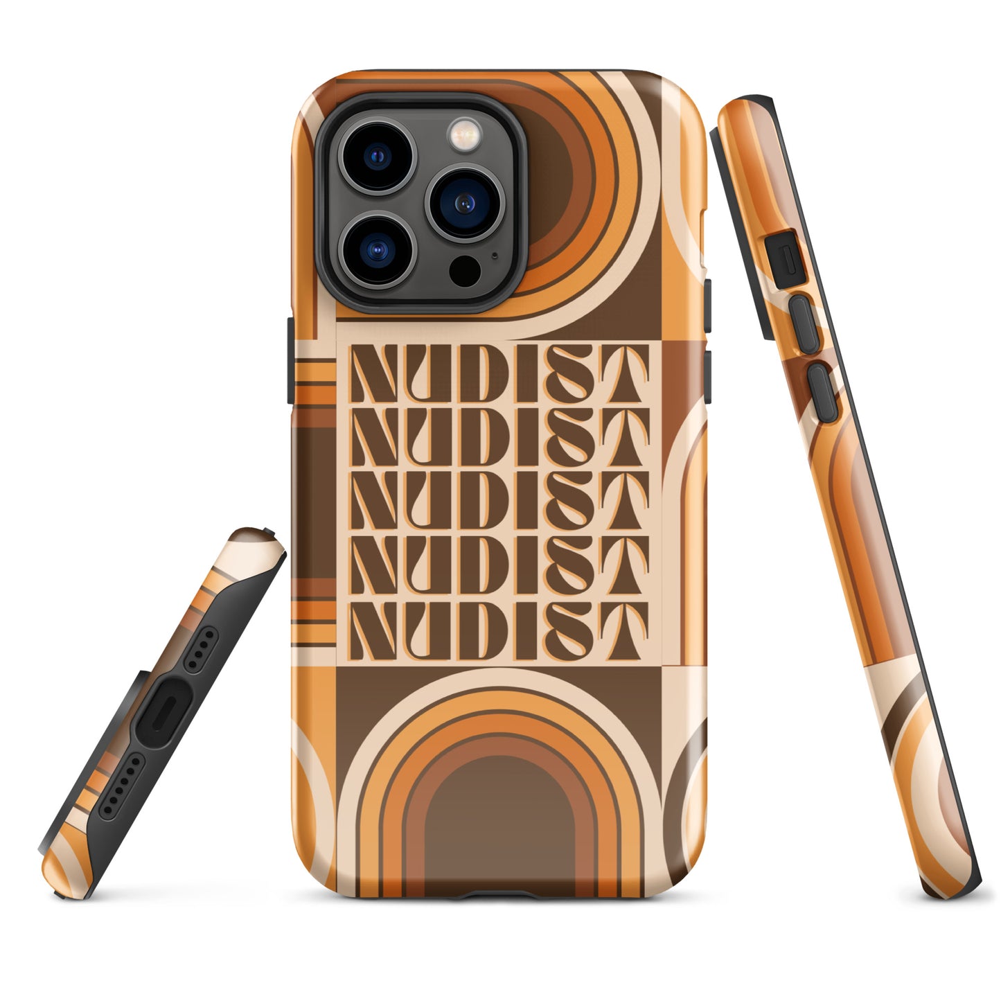 Nudist Nudist Nudist Tough Case for iPhone®