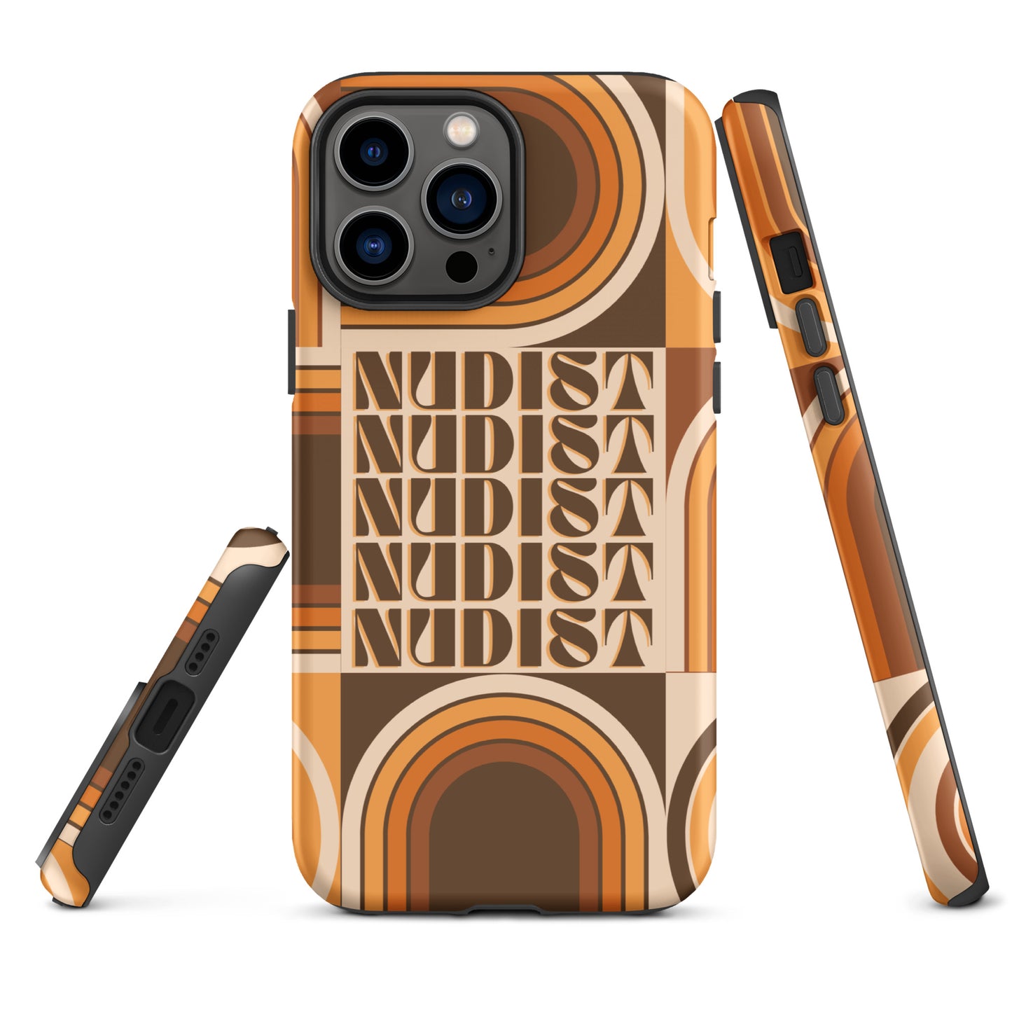 Nudist Nudist Nudist Tough Case for iPhone®