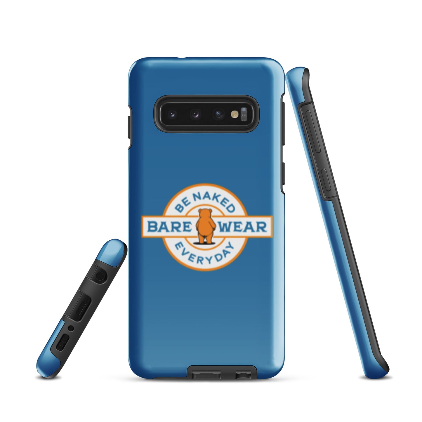 Be Naked Everyday (Blu) Tough case for Samsung®