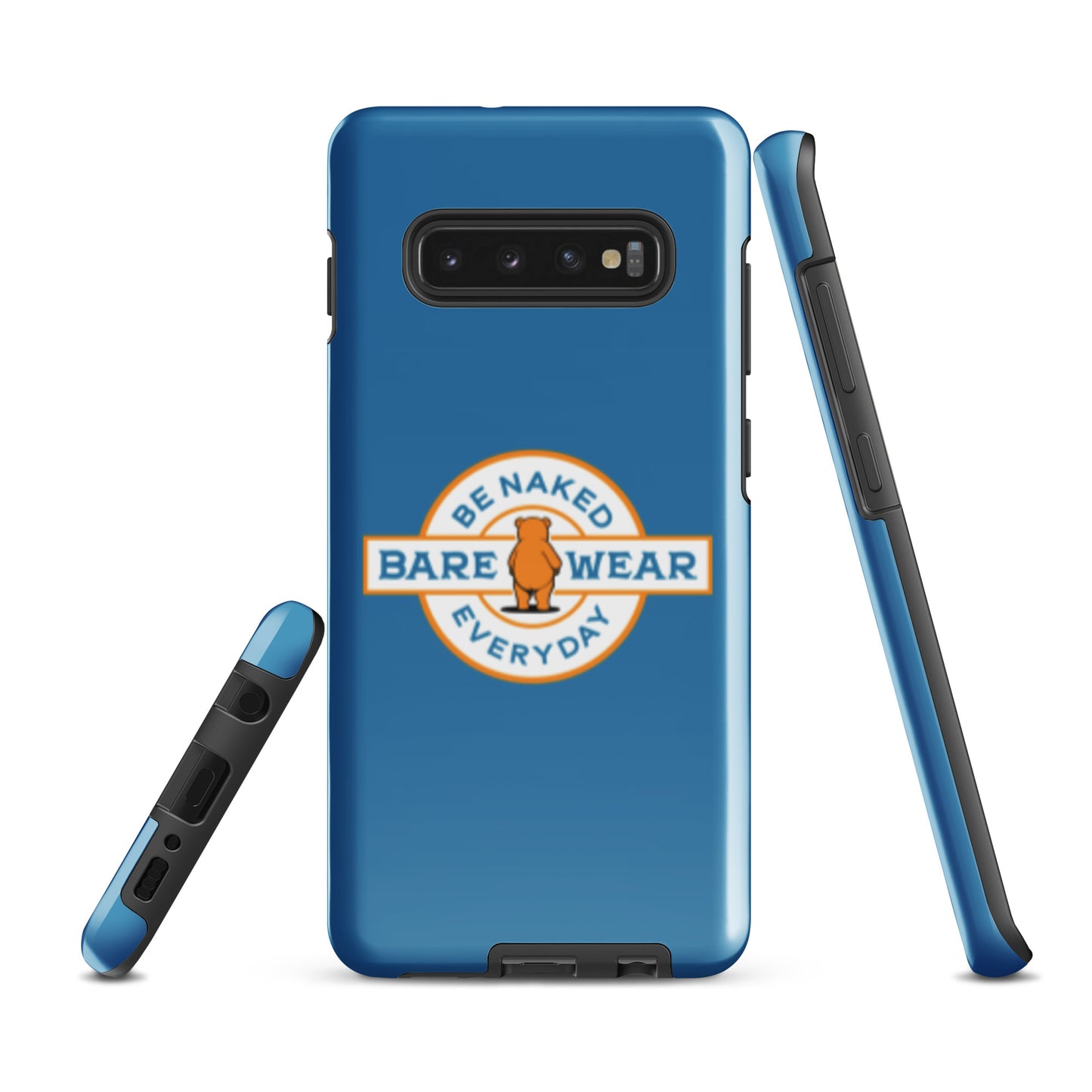 Be Naked Everyday (Blu) Tough case for Samsung®