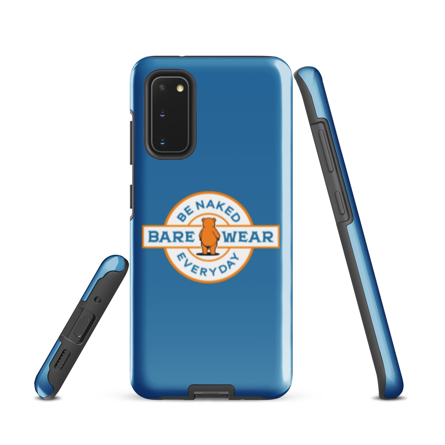 Be Naked Everyday (Blu) Tough case for Samsung®