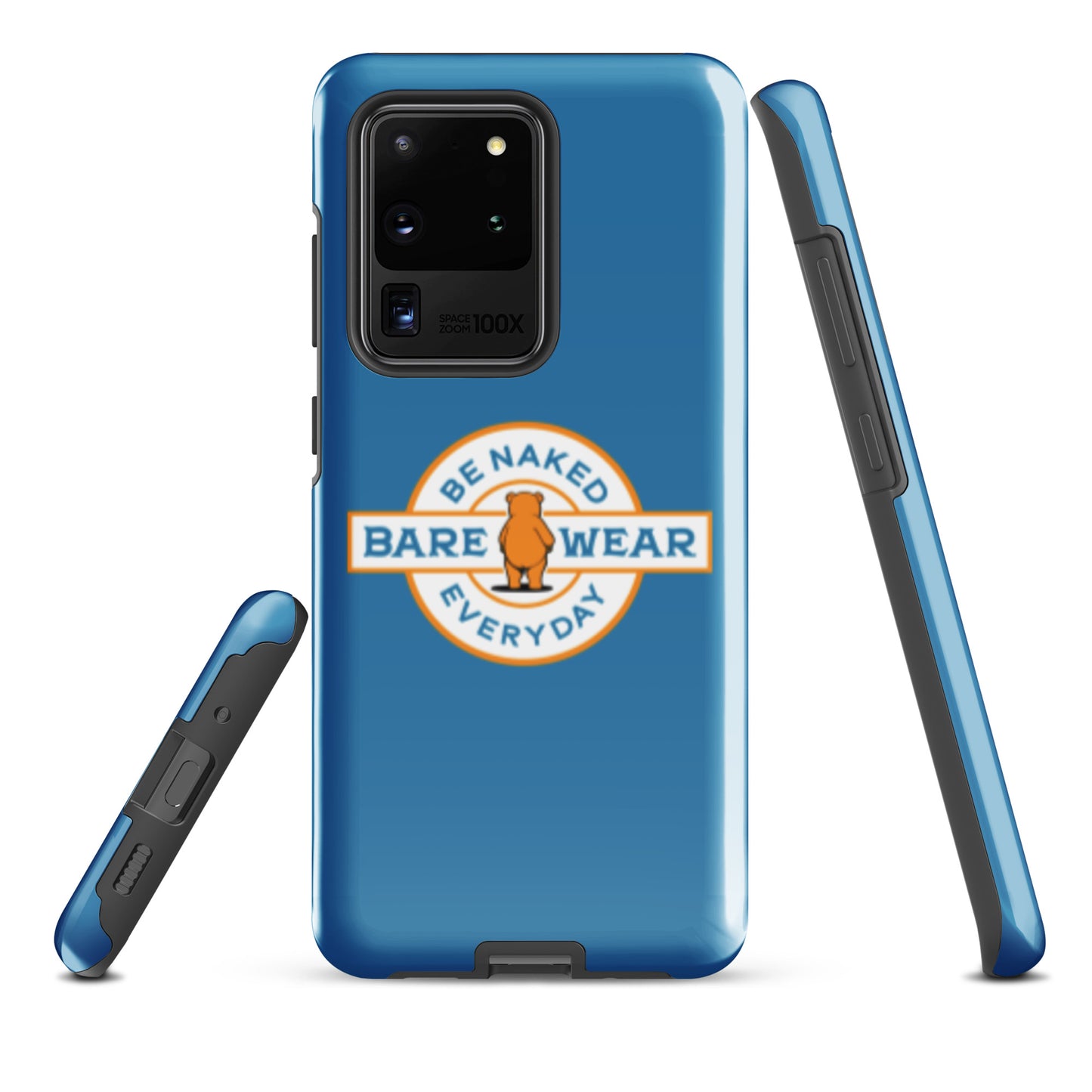 Be Naked Everyday (Blu) Tough case for Samsung®