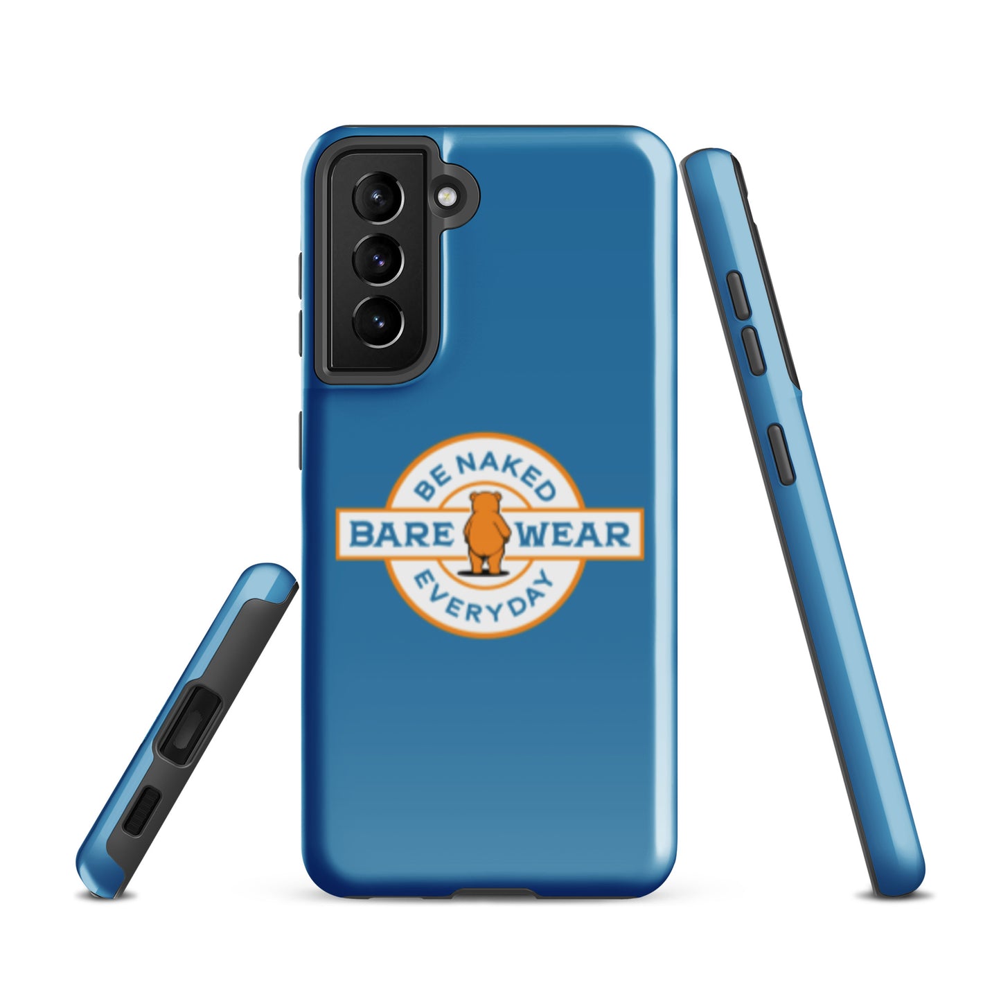 Be Naked Everyday (Blu) Tough case for Samsung®