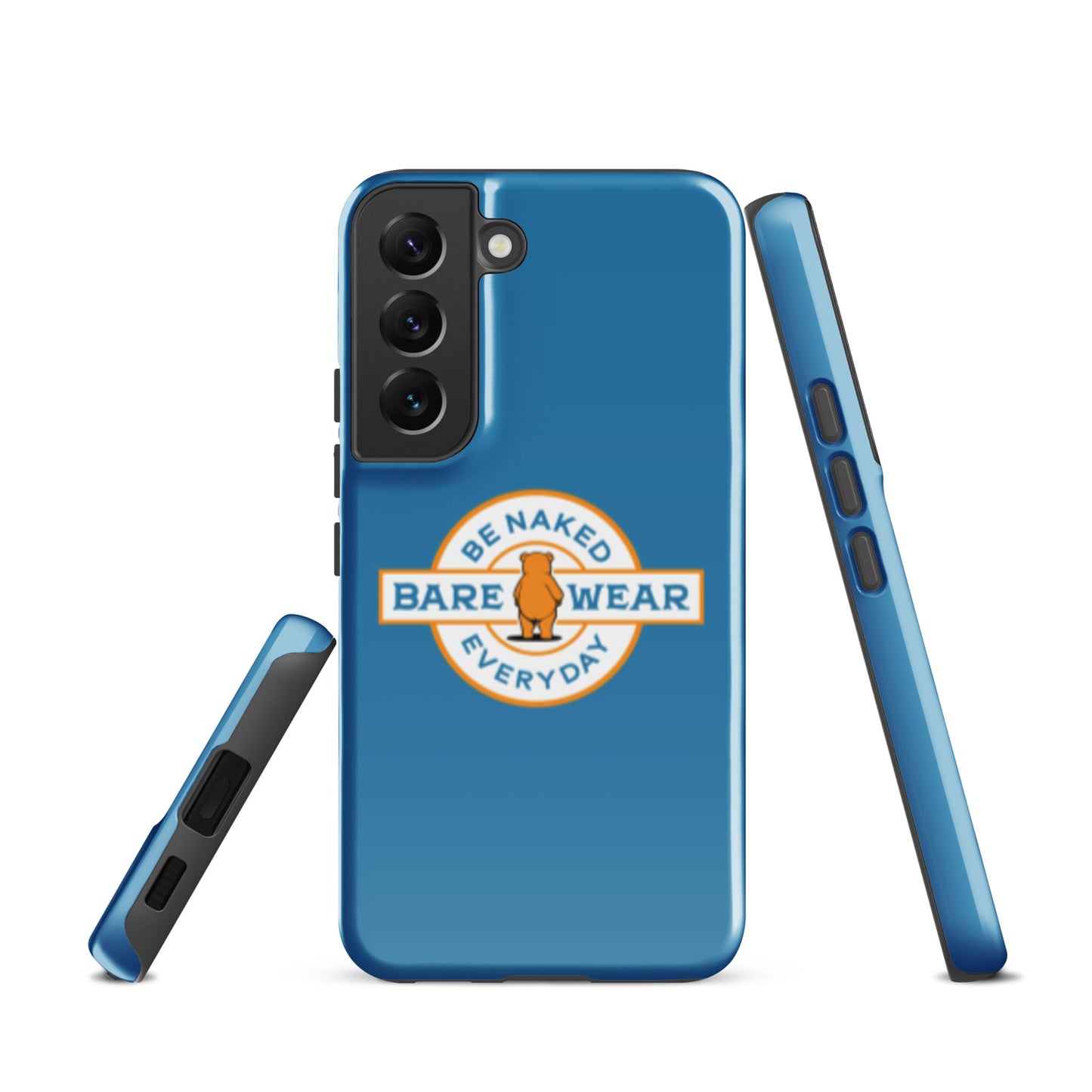 Be Naked Everyday (Blu) Tough case for Samsung®