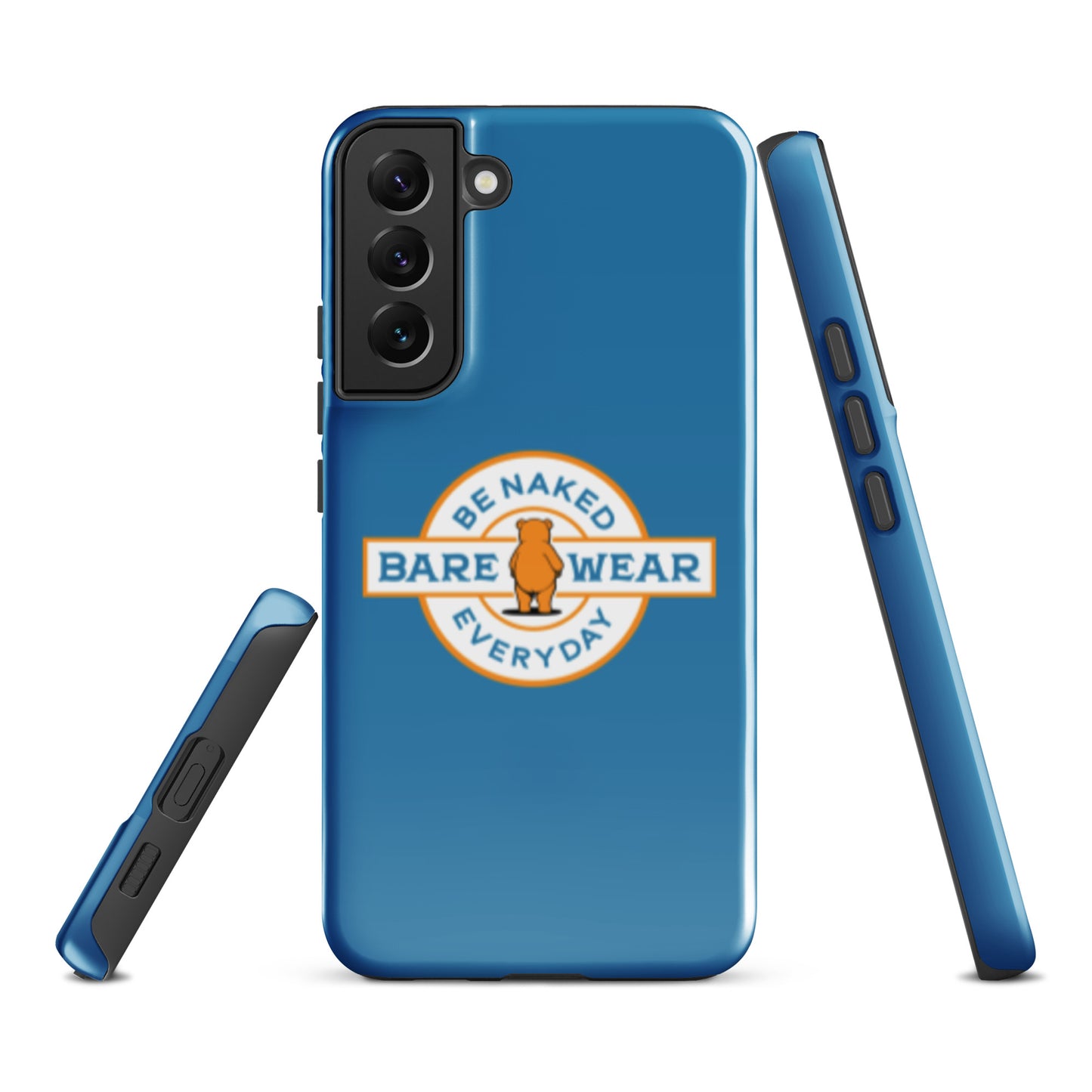 Be Naked Everyday (Blu) Tough case for Samsung®