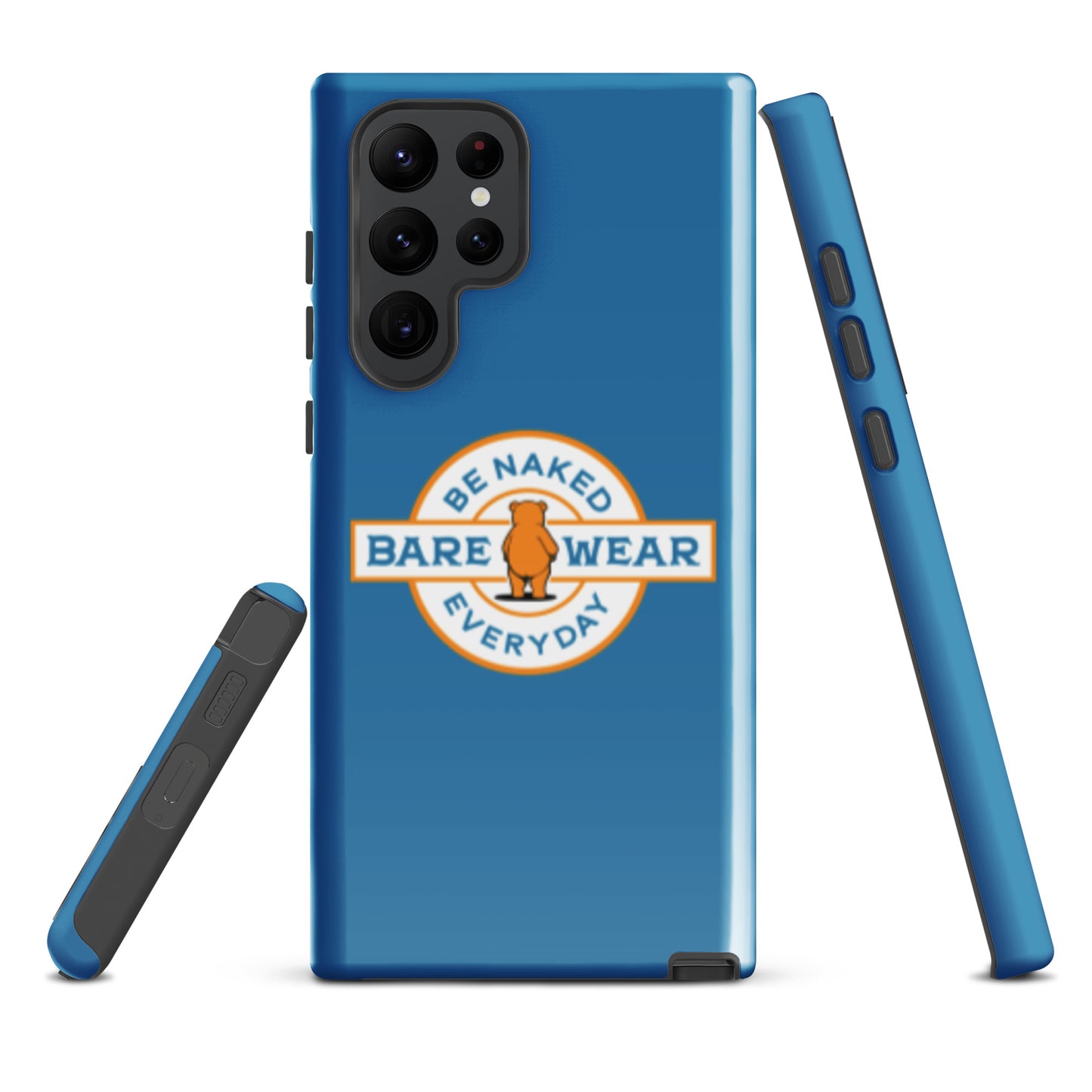 Be Naked Everyday (Blu) Tough case for Samsung®