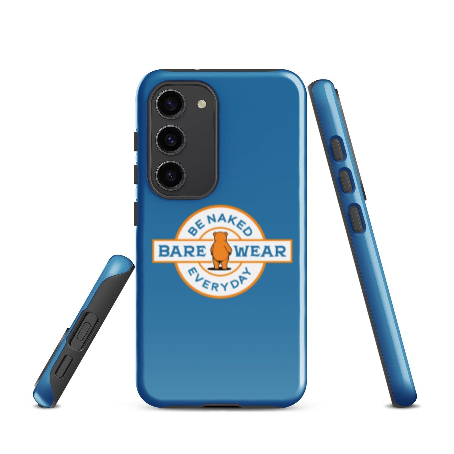 Be Naked Everyday (Blu) Tough case for Samsung®