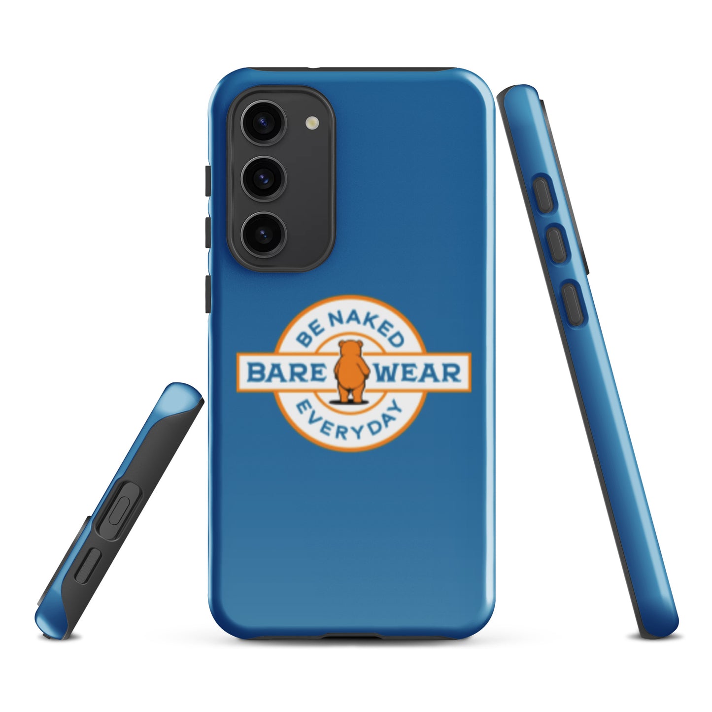 Be Naked Everyday (Blu) Tough case for Samsung®