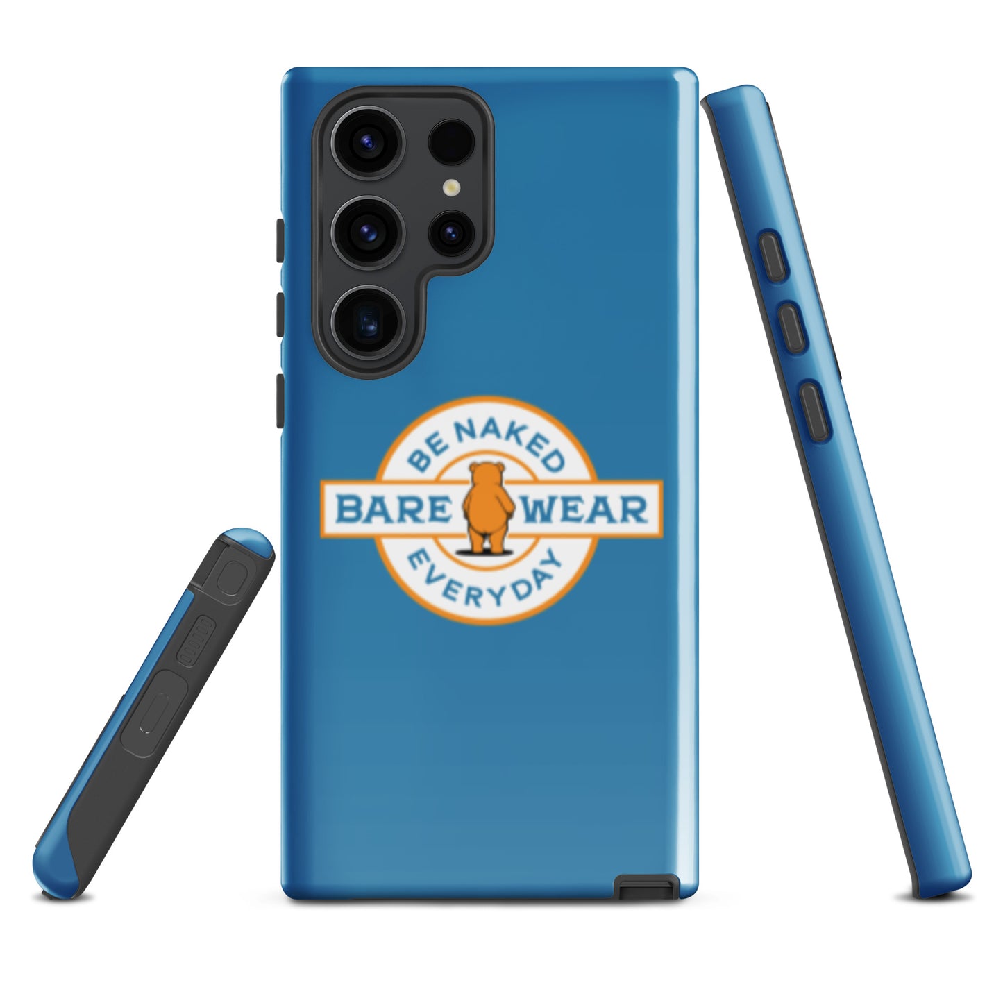 Be Naked Everyday (Blu) Tough case for Samsung®